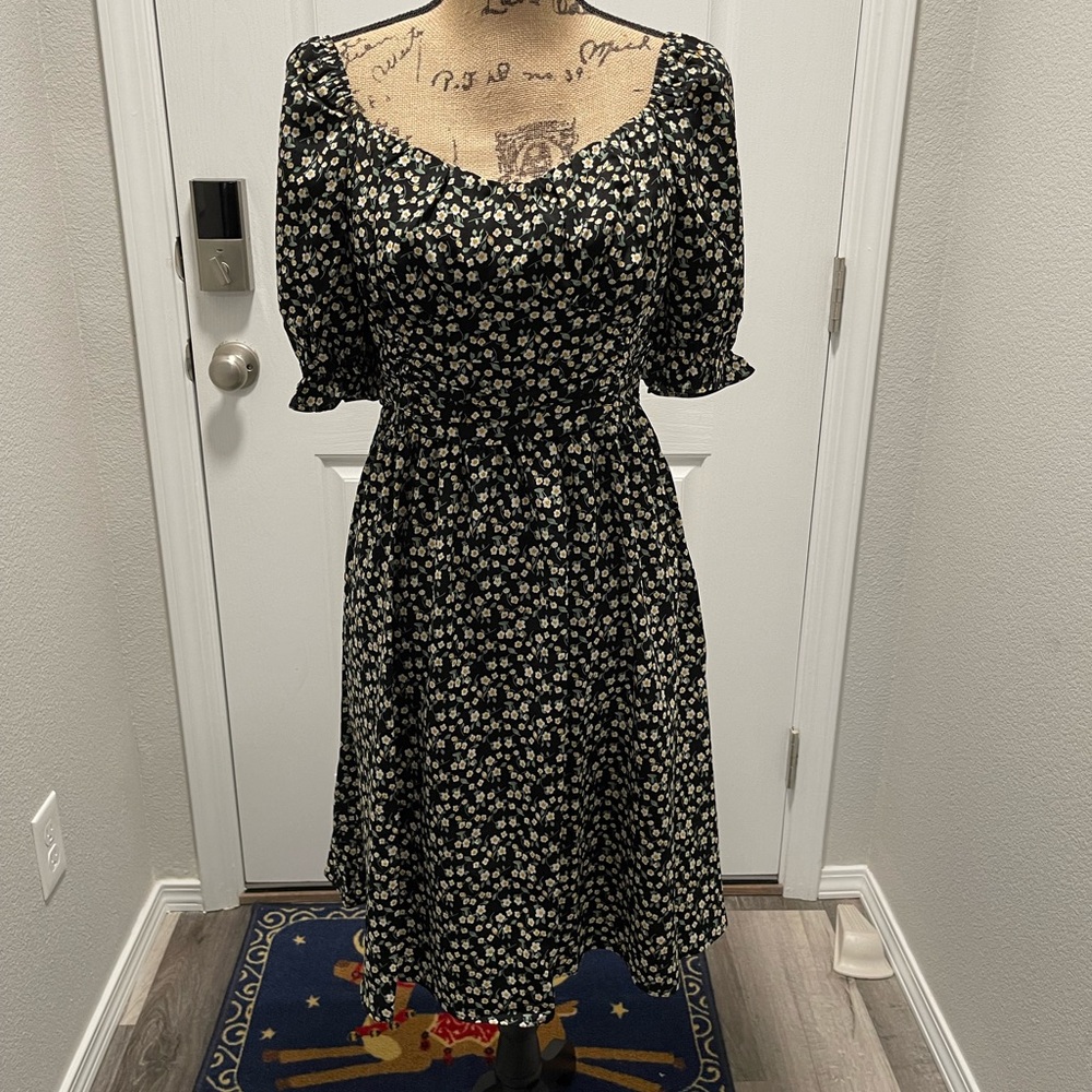 Women’s Off-Shoulder Floral Casual‎ Dress